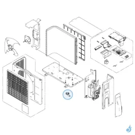 Sortie Condensat pour groupe extérieur Atlantic Fujitsu Réf. 892391 2