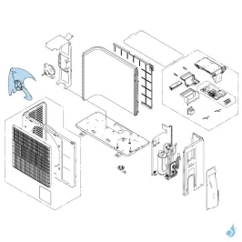 Hélice pour groupe extérieur Atlantic Fujitsu Réf. 892390 2