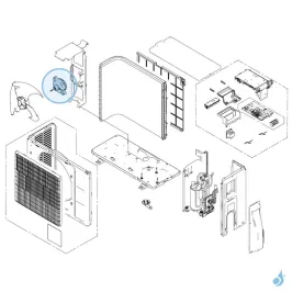 Moteur Ventilation pour groupe extérieur Atlantic Fujitsu Réf. 897563 2