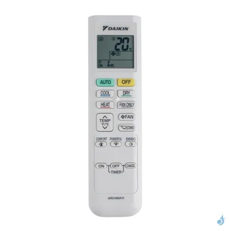Climatisation mono split DAIKIN Comfora 5.0kW FTXP50N + RXP50N FTXP-N Taille 5 Inverter PAC silencieuse Gaz R32