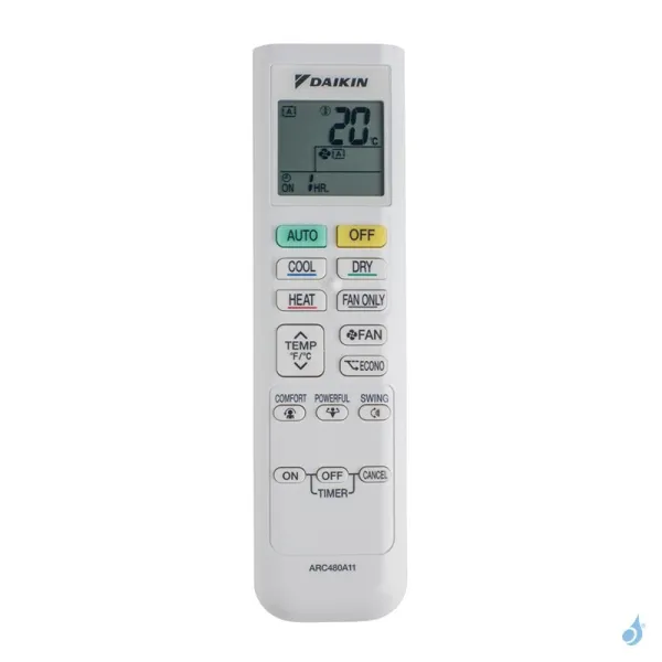 Climatisation mono split DAIKIN Comfora 6.0kW FTXP60N + RXP60N FTXP-N Taille 6 Inverter PAC silencieuse Gaz R32