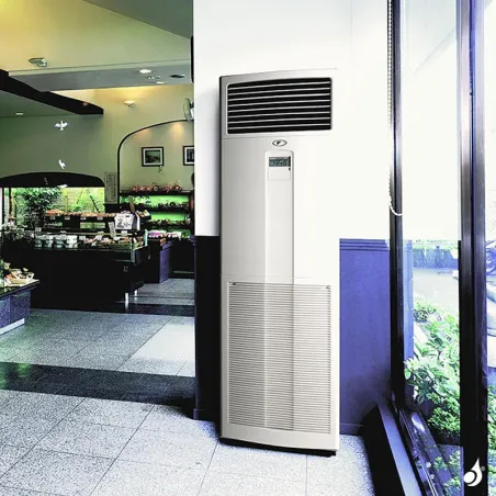 Console Carrossée Verticale DAIKIN Advance-serie 12.1kW FVA125A + RZASG125MY1 3Ph Climatiseur pour application commerciale