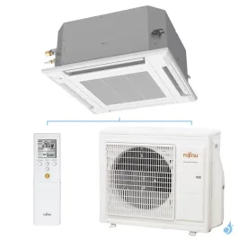Climatiseur Fujitsu cassette KVLA 6.8kW AUXG24KVLA + AOYG24KATA Serie ECO Monosplit pour application commerciale