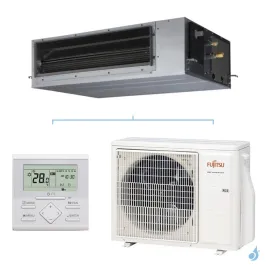 Climatiseur Fujitsu gainable KHTAP 6.0kW ARXG22KHTAP + AOYG22KBTB Monosplit pour application commerciale