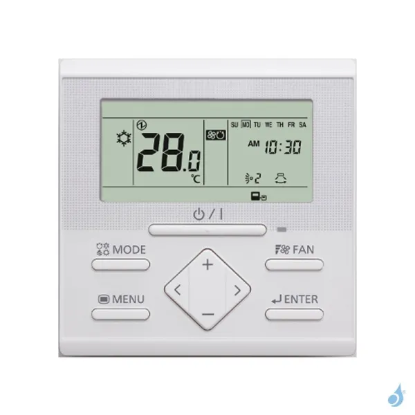 Climatiseur Fujitsu gainable KHTAP 13.4kW ARXG54KHTAP + AOYG54KBTB Monosplit pour application commerciale