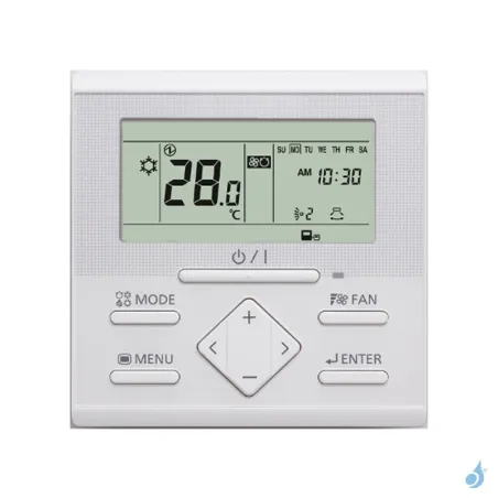 Climatiseur Fujitsu gainable KMLA 6.8kW ARXG24KMLA + AOEG24KATA Serie ECO Monosplit pour application commerciale