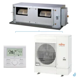 Climatiseur Fujitsu gainable KHTB 13.4kW ARXG54KHTB + AOYG54KRTA 3Ph Monosplit pour application commerciale