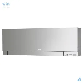 Climatiseur Mono Split MITSUBISHI MSZ-EF42VGKS + MUZ-EF42VG 4.2kW MSZ-EF Argent Mural Design WiFi PAC inverter silencieuse 2