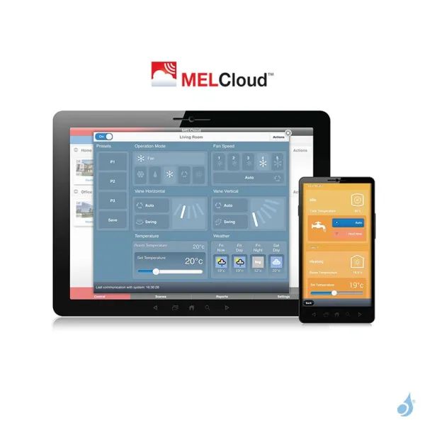 Climatiseur mural compact MITSUBISHI MSZ-AY42VGK 4.2kW WiFi Multi Split Mural Inverter Réversible