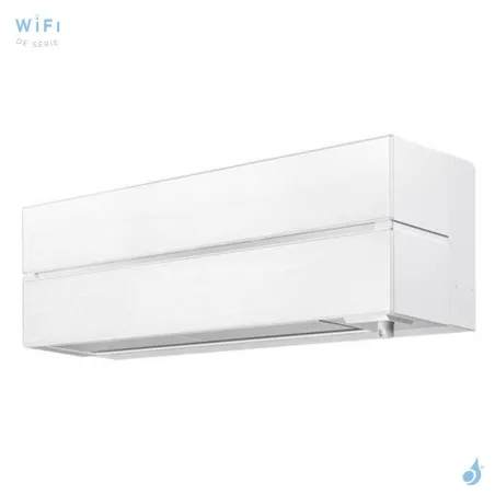Climatiseur Mono split MITSUBISHI MSZ-LN25VG2V + MUZ-LN25VG2 2.5kW MSZ-LN Blanc WiFi PAC Inverter Design de Luxe Silencieuse