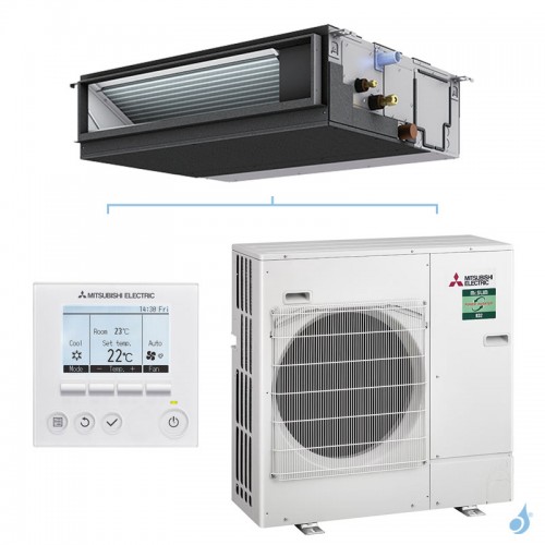 Climatiseur MITSUBISHI gainable 6.1kW PEAD-M60JA2 + PUZ-ZM60VHA2 Monosplit PEAD-M JA2 Premium Power Inverter
