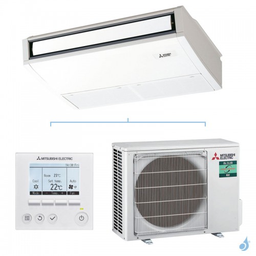 Climatiseur MITSUBISHI Plafonnier 5.0kW PCA-M50KA2 + PUZ-ZM50VKA2 Monosplit Tertiaire PCA-M KA2 Power Inverter