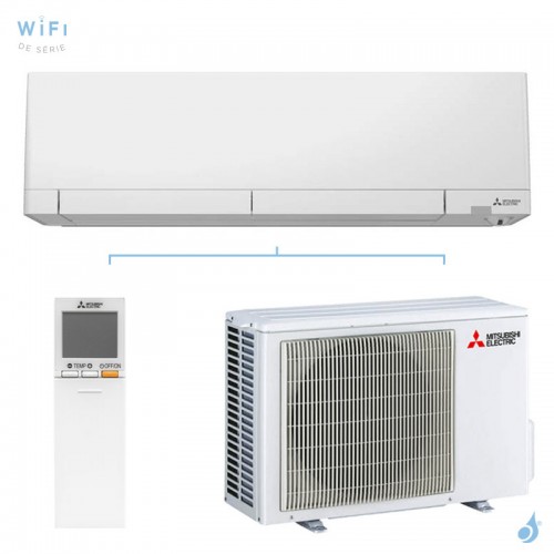 Climatisation MITSUBISHI MSZ-RW35VG + MUZ-RW35VGHZ 3.5kW WiFi Mono Split Mural Inverter Hyper Heating