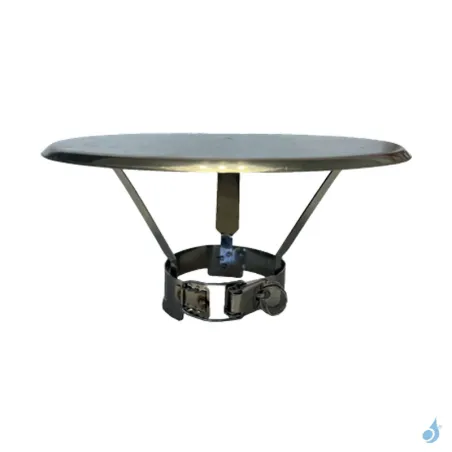 Chapeau Plat pour collerette ou embout SodInox Ø à précise Tubage Inox
