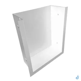 Plaque de décaissement blanche