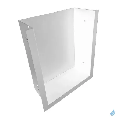 Plaque de décaissement blanche