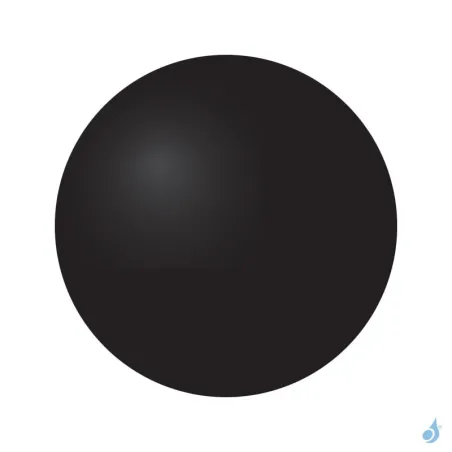 Plaque de sol Acier Noir ronde Ø980 mm pour poêle à bois ou granulés