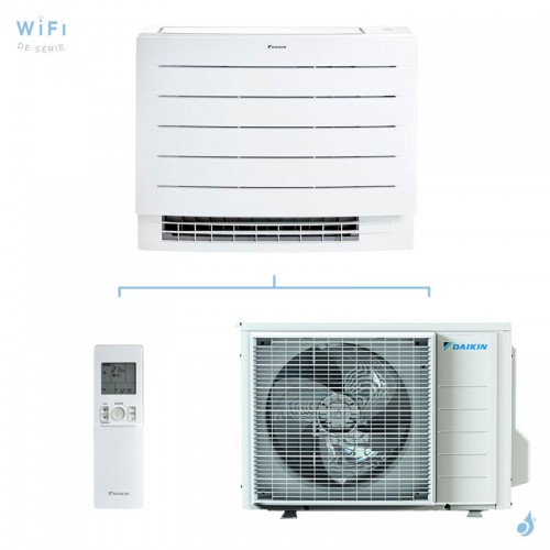 Climatisation DAIKIN Console Perfera Optimised Heating 2.5kW FVXM25A + RXTP25R Mono split PAC Inverter WiFi Silencieuse