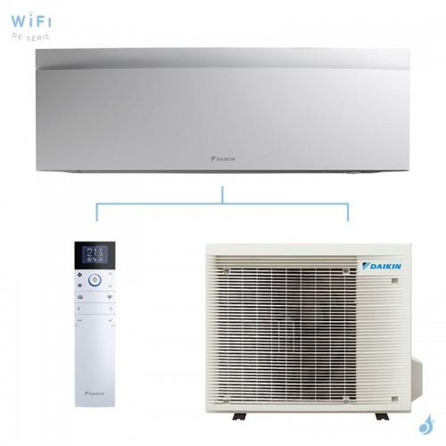 Climatisation mono split DAIKIN Emura 3 Blanc 4.2kW FTXJ42AW + RXJ42A FTXJ-AW WiFi Pompe à chaleur Réversible et silencieuse