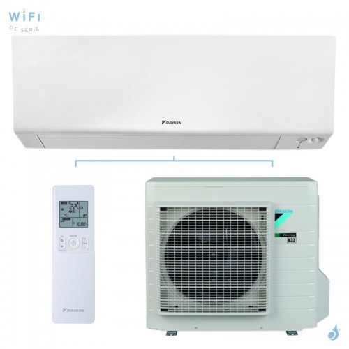 Climatisation mono split DAIKIN Perfera 5.0kW FTXM50R + RXM50R FTXM-R Taille 5 WiFi Inverter Pompe à chaleur Silencieuse