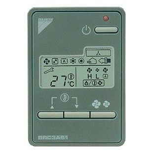 Télécommande filaire Daikin BRC3A61 pour climatisation Daikin