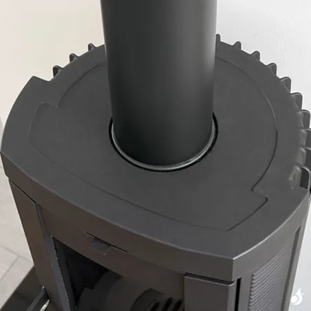Poêle à bois La Nordica Candy 4.0 Puissance 6.2kW Sortie Fumée Supérieure