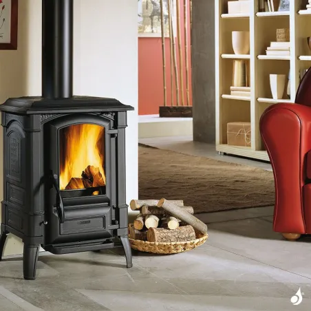 Poêle à bois La Nordica Giulietta X 4.0 Puissance 6.5kW Sortie Fumée Supérieure