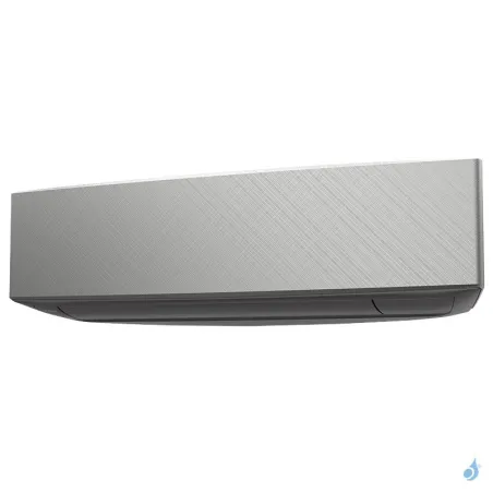 Climatiseur bi split FUJITSU Mural KETF-B AOEG14KBCA2 4kW tailles 25 + 25 Design Argent WiFi ASEG09KETF-B + ASEG09KETF-B