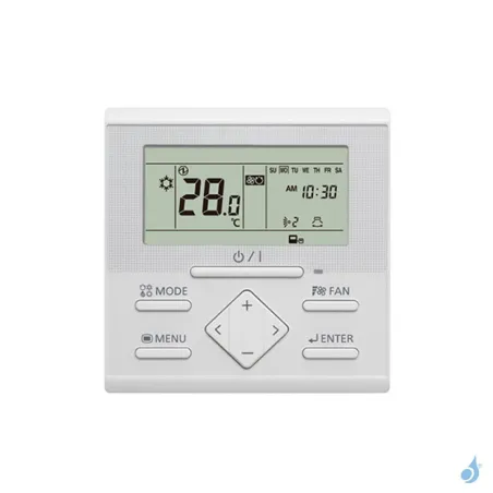 Climatiseur bi split FUJITSU Gainable KLLAP AOEG24KBCA3 6.8kW tailles 25 + 42 Gainable Fin ARXG09KLLAP + ARXG14KLLAP