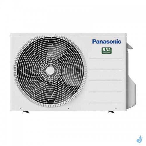 Climatiseur PANASONIC Etherea Gris Argenté 2.5kW CS-XZ25ZKEW + CU-Z25ZKE WiFi Monosplit Mural Inverter PAC air-air Confort