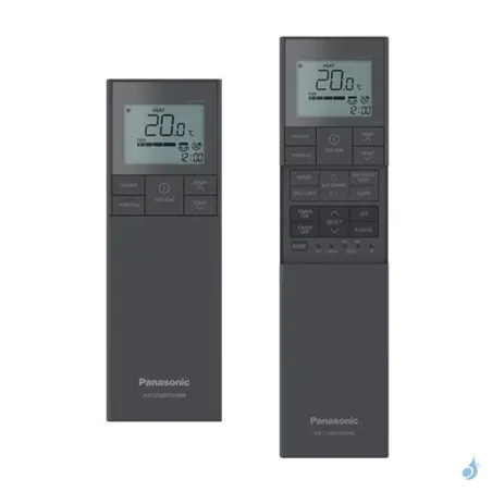 Climatiseur PANASONIC Etherea Gris Graphite 2.5kW CS-XZ25ZKEW-H + CU-Z25ZKE Mono split WiFi Mural Inverter PAC air-air Confort