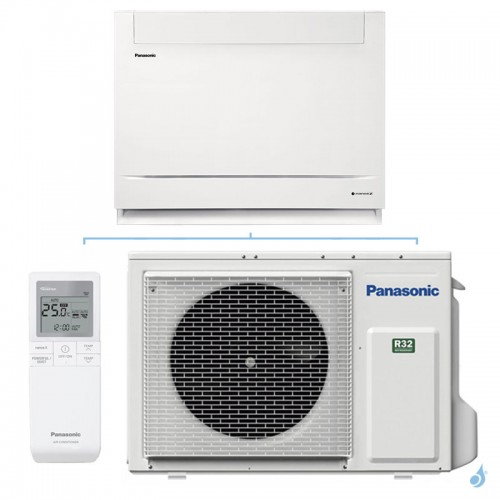 Climatiseur PANASONIC Console UFE 5.0kW CS-Z50UFEAW + CU-Z50UBEA PAC air-air Réversible Silencieuse Mono split Inverter