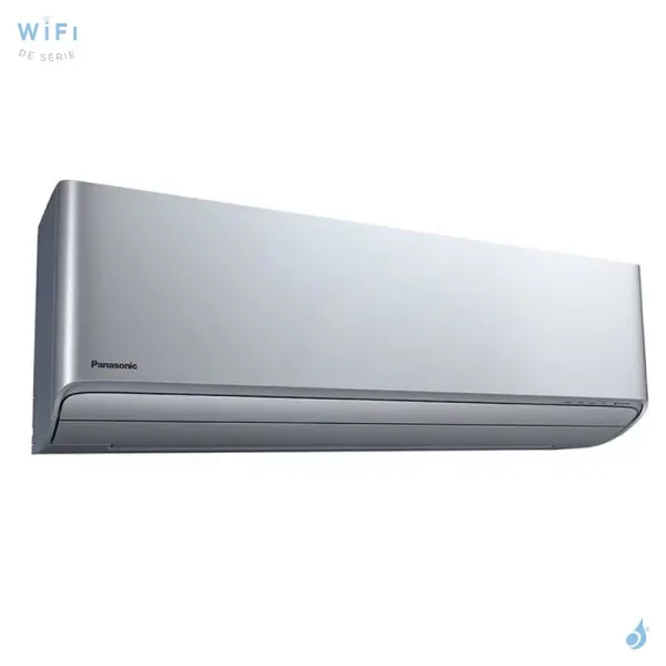 Climatiseur bi split PANASONIC Etherea Argent CU-2Z50CBE 5.0kW tailles 25 + 25 WiFi de série CS-XZ25CKEW + CS-XZ25CKEW