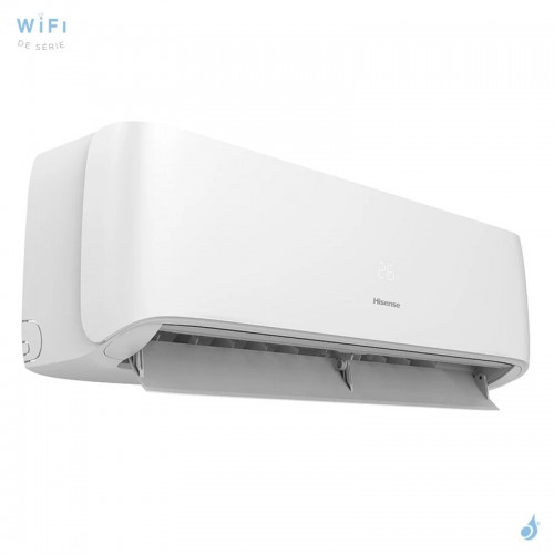 Climatiseur mono split HISENSE Mural Hi-Comfort 5kW CF50BS04G + CF50BS04W WiFi de série PAC air/air Inverter Silencieuse