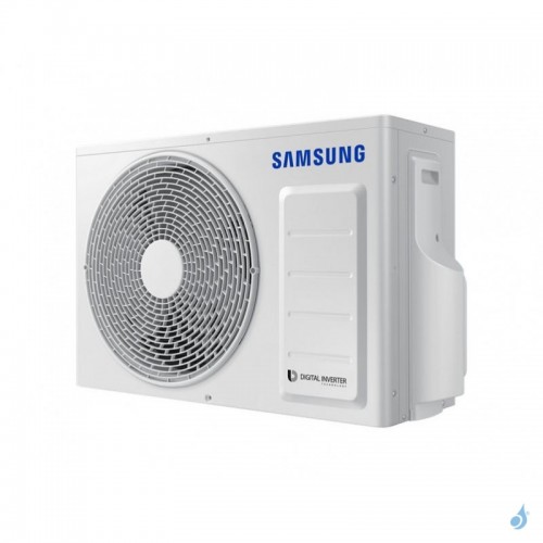 Climatiseur SAMSUNG console 2.6kW Mono Split AC026RNJDKG + AC026RXADKG PAC air-air réversible silencieuse