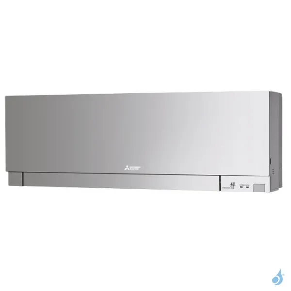 Climatiseur bi split Mitsubishi MSZ-EF argent MXZ-4F80VF4 8.0kW tailles 42 + 42 MSZ-EF42VGKS + MSZ-EF42VGKS WiFi Mural Design