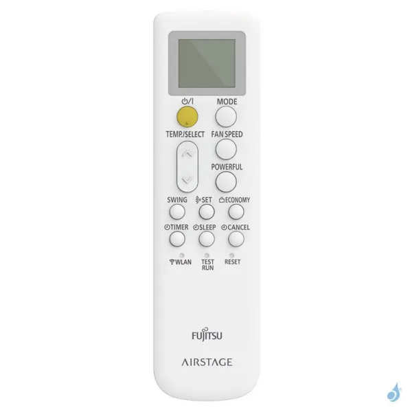 Climatisation bi split FUJITSU Mural KNCA AOEG24KBCA3 6.8kW tailles 35 + 35 Mural compact WiFi de série ASEH12KNCA + ASEH12KNCA