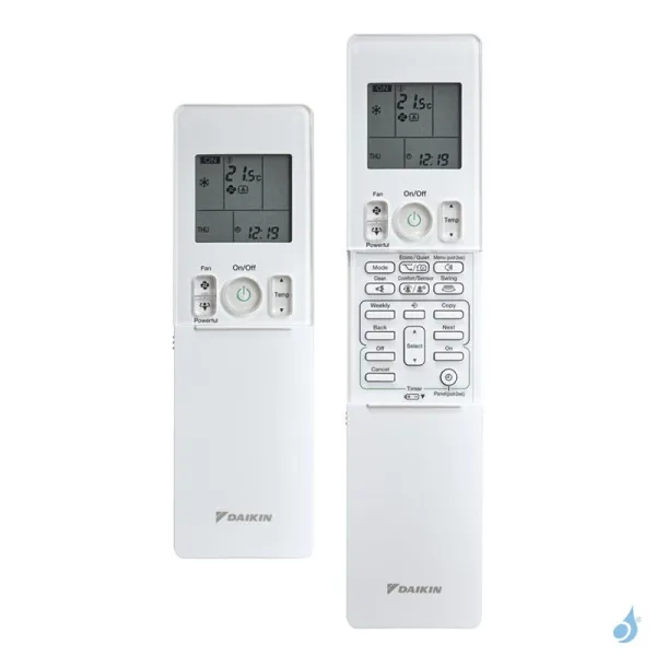Climatisation bi split DAIKIN Stylish 2MXM50A9 FTXA-CW 5kW tailles 15 + 42 Blanc CTXA15CW + FTXA42CW