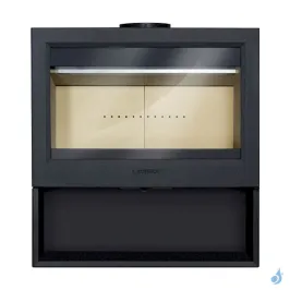 Poêle à bois Lacunza Lugo Puissance 12.0kW Structure Fonte Sortie Fumée Supérieure Ø20 cm 2