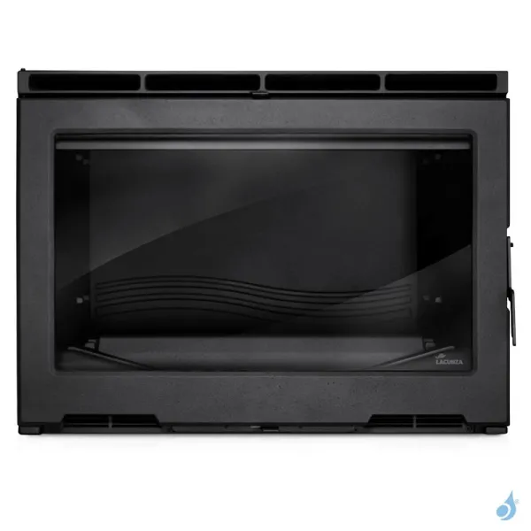 Insert à bois Lacunza Midi 700 Puissance 11kW Structure Fonte Sortie Fumée Supérieure Ø20 cm