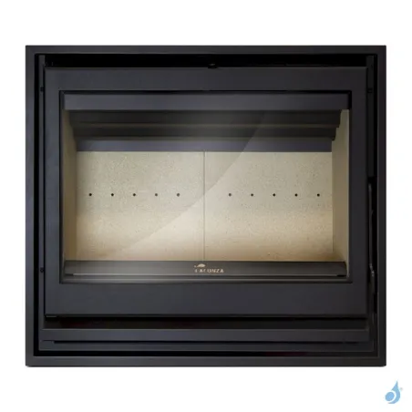 Insert à bois Lacunza Baltic 700 Puissance 10.5kW Structure Acier Sortie Fumée Supérieure Ø15 cm