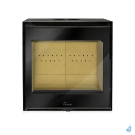 Insert à bois Lacunza Adour 500 ST Puissance 5.5kW Convection Naturelle Sortie Fumée Supérieure Ø15 cm 2