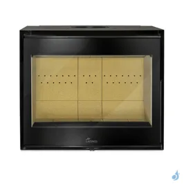 Insert à bois Lacunza Adour 600 ST Puissance 7.0kW Convection Naturelle Sortie Fumée Supérieure Ø15 cm 2