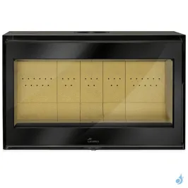 Insert à bois Lacunza Adour 800 ST Puissance 10.0kW Convection Naturelle Sortie Fumée Supérieure Ø15 cm 2