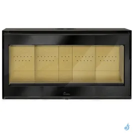 Insert à bois Lacunza Adour 1000 ST Puissance 11.0kW Convection Naturelle Sortie Fumée Supérieure Ø15 cm 2