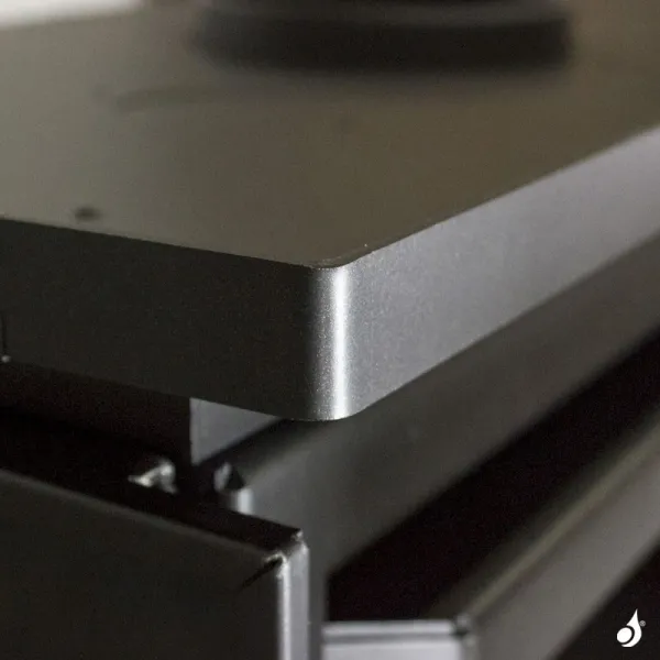 Insert à bois Lacunza Adour 600 CLID Puissance 9.0kW Structure Acier Sortie Fumée Supérieure Ø15 cm