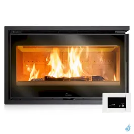 Insert à bois Lacunza Adour 800 CLI/CLD Puissance 10kW Structure Acier Sortie Fumée Supérieure Ø15 cm 2