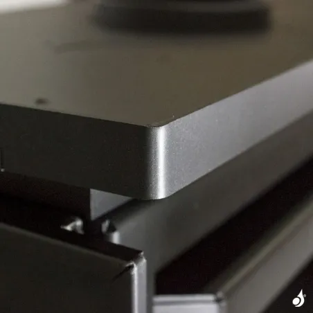 Insert à bois Lacunza Adour 800 CLI/CLD Puissance 10kW Structure Acier Sortie Fumée Supérieure Ø15 cm