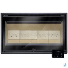 Insert à bois Lacunza Loire 1000 Puissance 11.0kW Structure Acier Sortie Fumée Supérieure Ø20 cm 2