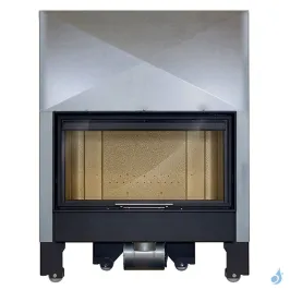 Cheminée à bois Lacunza Itaca 100 Eco Puissance 13.0kW Convection Naturelle Sortie Fumée Ø20 cm 2